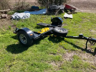 New tires/rims/brakes/lights/fenders. Comes with tie downs. Fresh black automotive paint. Ready to g...