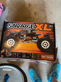 Savage XL nitro truck