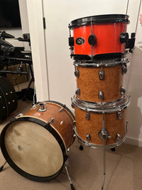 Custom Taye Jazz Drum kit