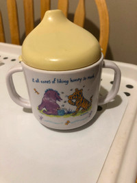 Vintage Winnie the Pooh sippy cup $10, used