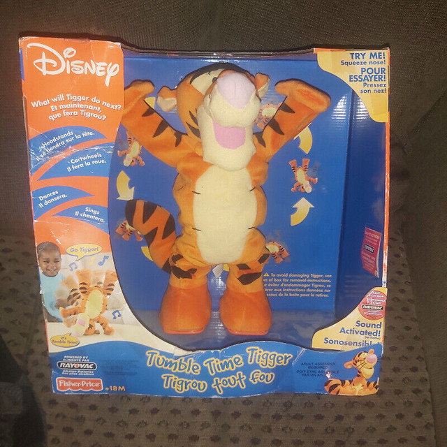 Vintage 2005 Tumbling time tigger in Arts & Collectibles in Red Deer