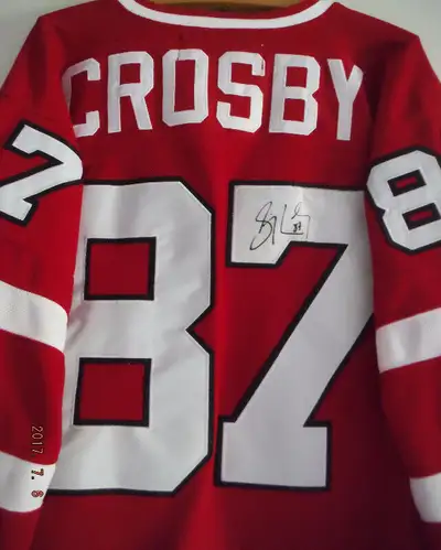 100 % AUTHENTIC AUTOGRAPHED NHL SUPERSTARS JERSEYS !!!, View more