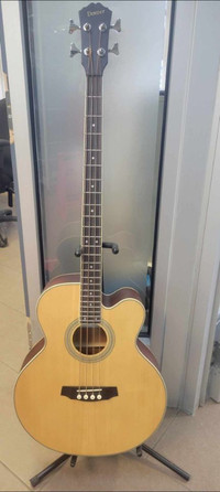 Denver Acoustic Electric Bass Guitar Model: DB44SCE NAT
