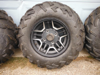 Honda 520 Deluxe ATV Tires And Rims - Independent Rear Axle