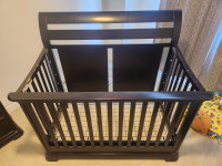 Child’s crib and change table 