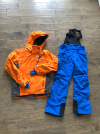 Salomon Men Ski Jacket and Snow Pant (Size Small)