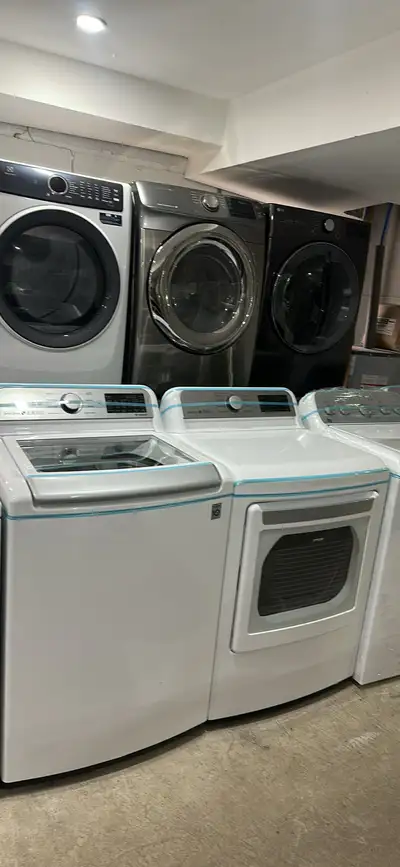 LG 27" inch top load washer dryer set, View more