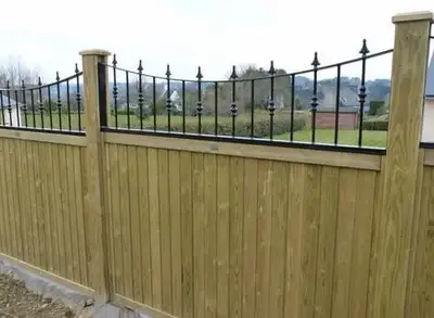 New Steel Fence and Gate Topper (8 ft in length), View more