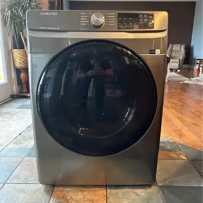 Samsung 7.5 cu ft Dryer with Steam Sanitize +, View more