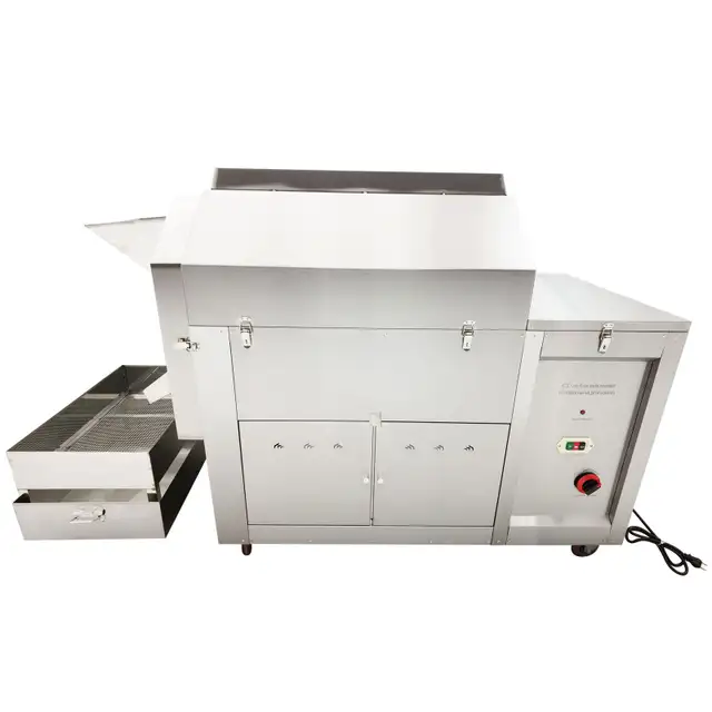 220V Coffee Bean Roaster Nuts Drum Fry Machine 110LBS 056876 in Other in City of Toronto - Image 2