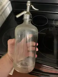 Vintage Glass O'Keefe Soda Water Seltzer Bottle Toronto 1930’s