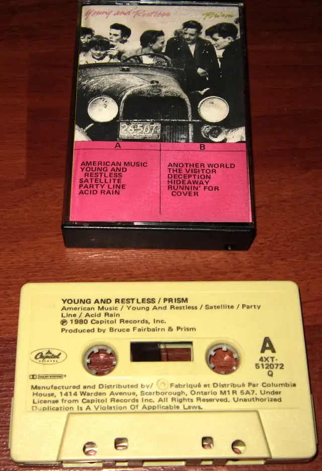 Cassette tape :: Prism – Young And Restless in CDs, DVDs & Blu-ray in Hamilton - Image 4