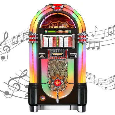 Rock-Ola Bubbler Vinyl 45 Jukebox | Surrey, View more