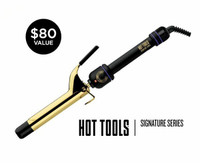 NEW!!!   HOT TOOLS  1” PROFESSIONAL 24K GOLD CURLING IRON