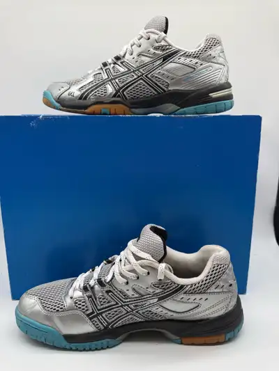 Asics Gel Rocket 6 Silver Women's Volleyball Shoes Size US 7, View more