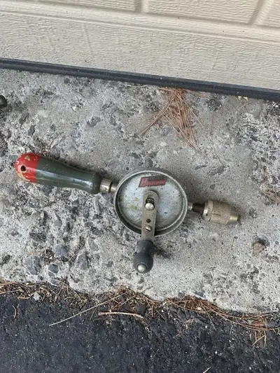 Two hand drills for sale. Eggbeater style. Useful for drilling pilot holes. $15 each. Pickup is in M...