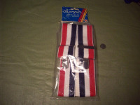 vintage junior ski suspenders-bretelles de ski jr année 70 neuf