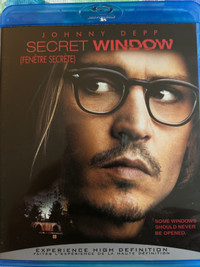 Secret window Blu-ray bilingue à vendre 10$