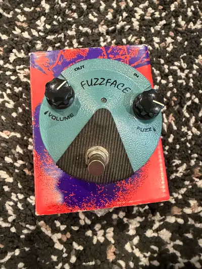 Dunlop Jimi Hendrix Fuzz Face Mini turquoise , View more