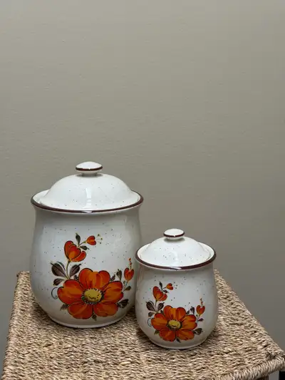 Two piece canister set, View more