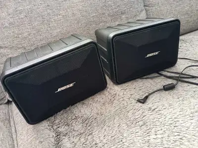 Bose Roommate Stereo Powered Speakers Tested and Works 1984, View more