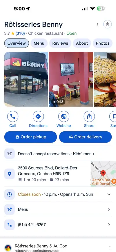 Need full time employee for cashier job in restaurant in West Island who speaks French fluently
