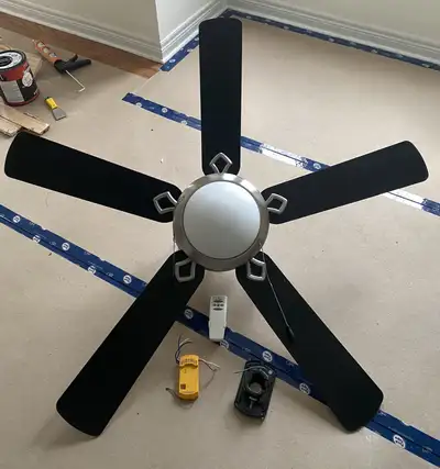 1 Light Ceiling Fan, View more