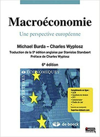 Macroéconomie - Une perspective européenne, 6e édition par Burda
