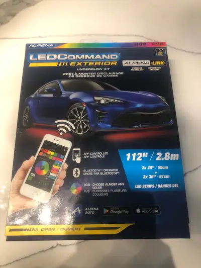 Enhance your vehicle's appearance with this Alpena LEDCommand III Exterior Underglow Kit, featuring...