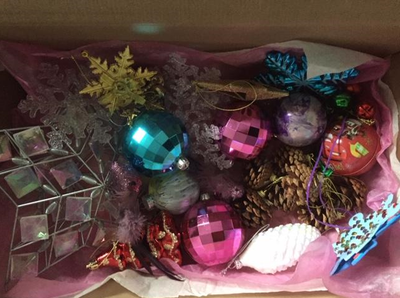 36 pc. Christmas ornaments/decor/tree toppers, View more