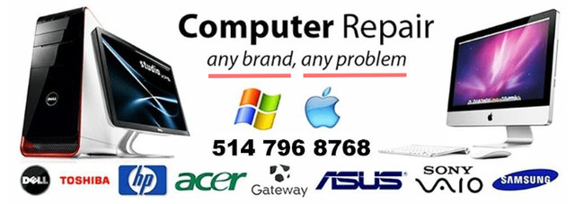 PC & MAC Reparation ★ Pour tout Vos Moindre Besoin ★ Garantie ! dans Ordinateurs de bureau  à Longueuil/Rive Sud