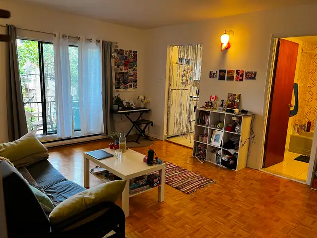 Plateau 4 1/2 - unfurnished