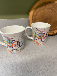 Beautiful large fine bone china mugs 