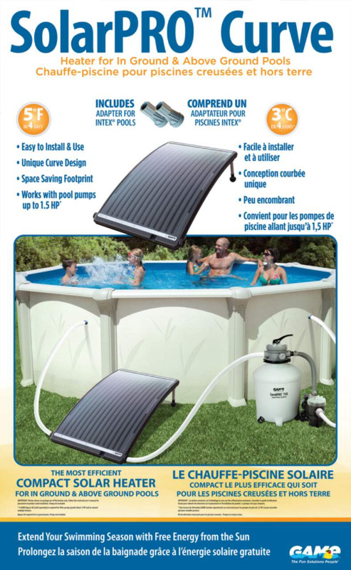2 x Pool heater/chauffe piscine solar pro curve x 2 dans Spas et piscines  à Ouest de l’Île - Image 2