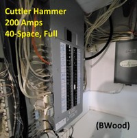 Breaker Panel - Siemens & Cutler Hammer, Various Models