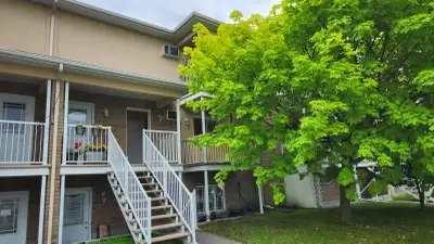 Move in ready. Aylmer, large 2-bedroom, in triplex. Private entrance, parking, storage shed. Adjacen...