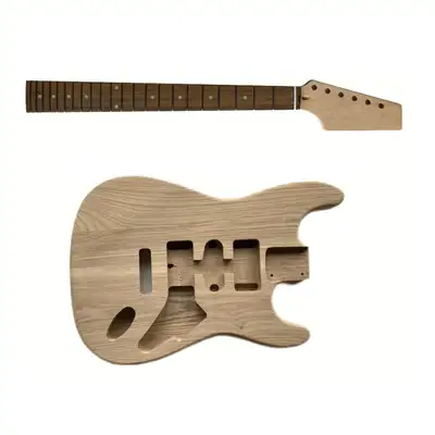 ST Style DIY Guitar Kit. Ash body, Maple neck, View more