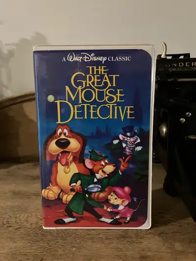Disney Great Mouse Detective VHS