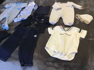 Infant boys clothing assort 0-9 inc Toronto Maple Leafs outfit, View more