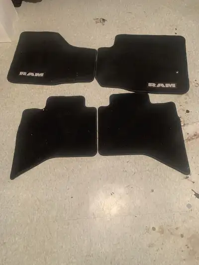 Car mats from 2011 Ram 1500 SLT & 2011 Grand Caravan. Barely used, switched to weathertechs. Smoke f...