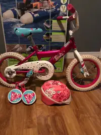 Girls Barbie bike forsale