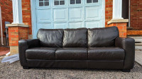 Leather Couch/ Sofa 