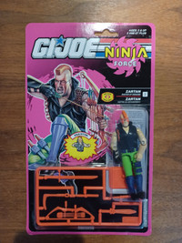 GIJOE Zartan Ninja force figure 3.75 1993 MOC