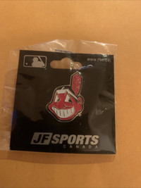 Cleveland Indians logo pin, NEW in wrapper