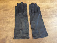 Driving Gloves - Ladies’ Leather - Brown, unlined