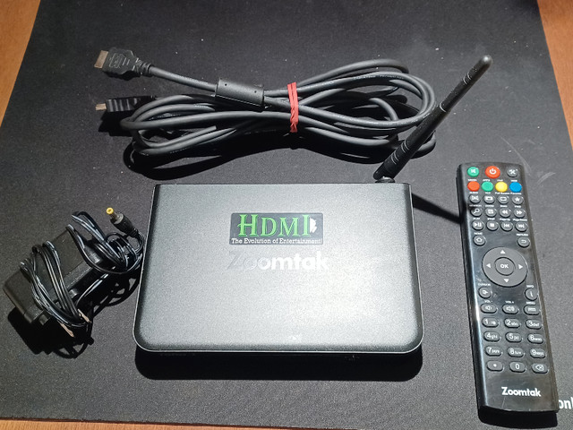 Android TV Box Zoomtak T8 plus-2 , HDMI cable, Remote in General Electronics in London