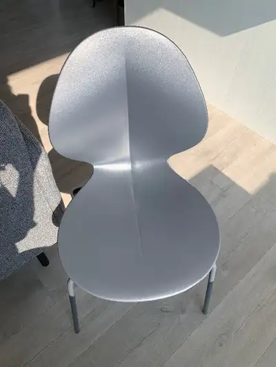 Calligaris Basil stackable chair with metal frame, View more