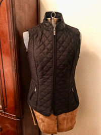 Olsen Europe Outdoor Women's Vest Quilted Black Size 6 Small