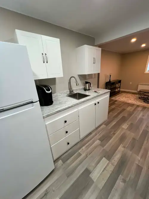 1 Bedroom Basement Apartment with 2 car parking available for rent May 3rd in quiet neighborhood. Fu...