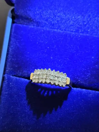 Stairway to Heaven gold ring, View more